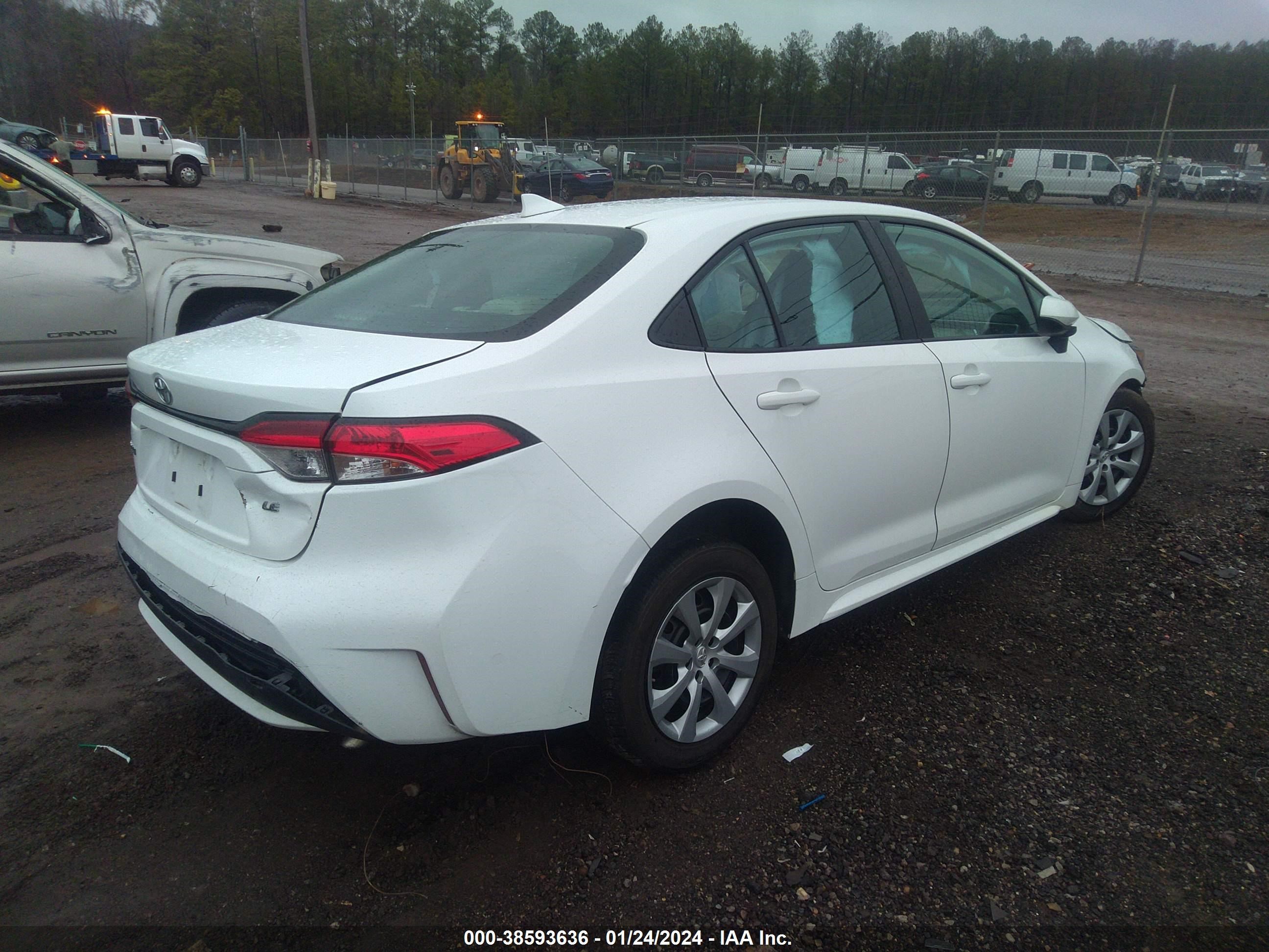 Photo 3 VIN: 5YFEPMAE2NP294467 - TOYOTA COROLLA 