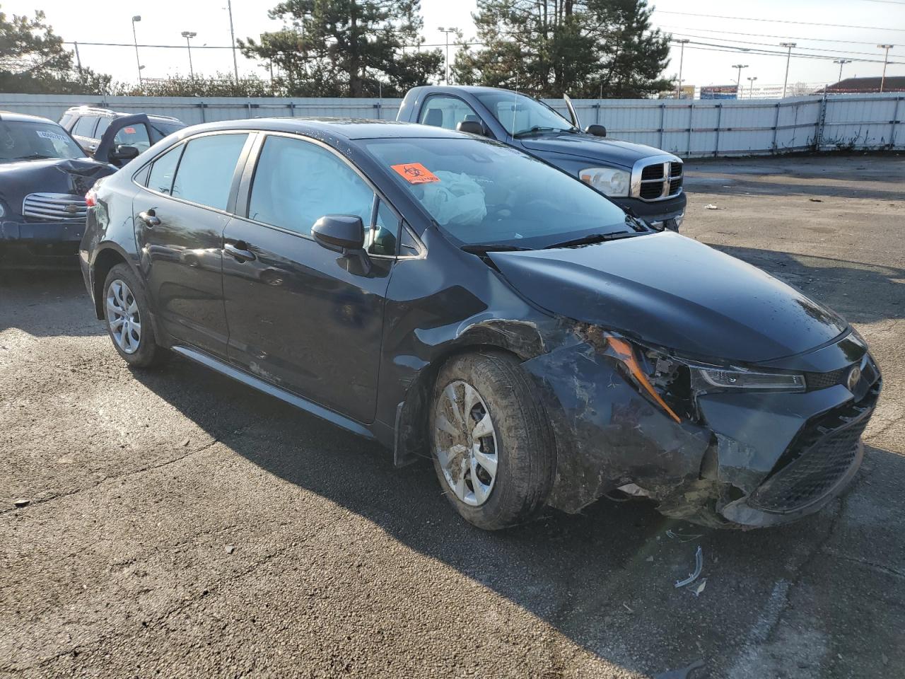 Photo 3 VIN: 5YFEPMAE2NP318833 - TOYOTA COROLLA 