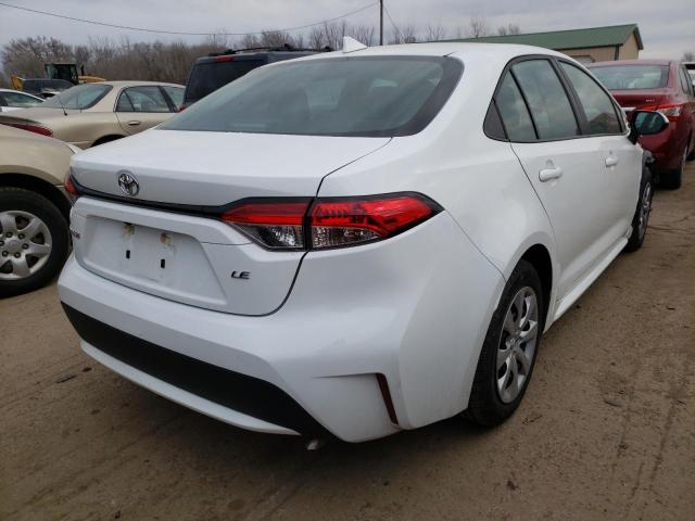 Photo 3 VIN: 5YFEPMAE3MP180265 - TOYOTA COROLLA LE 