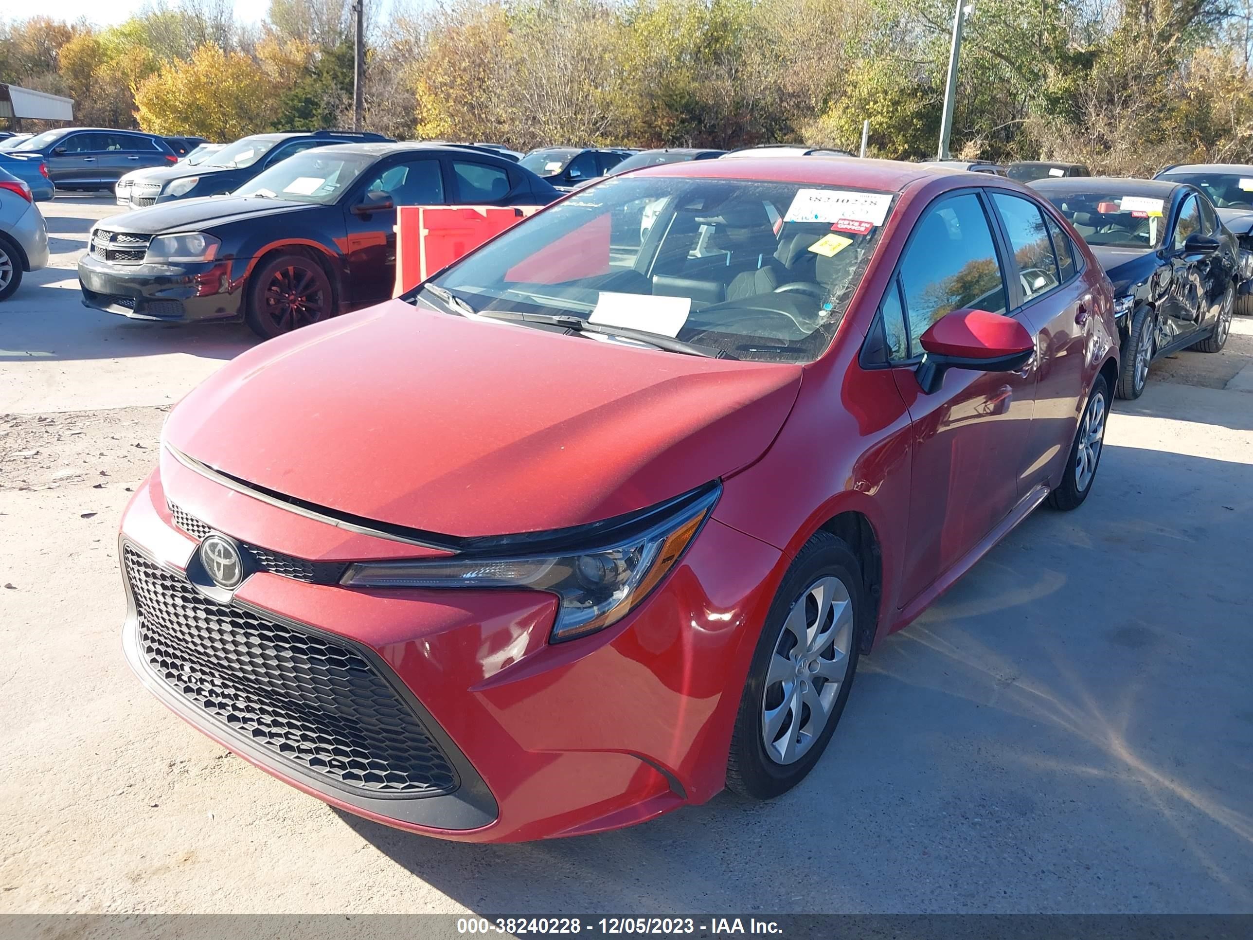 Photo 1 VIN: 5YFEPMAE3MP214804 - TOYOTA COROLLA 