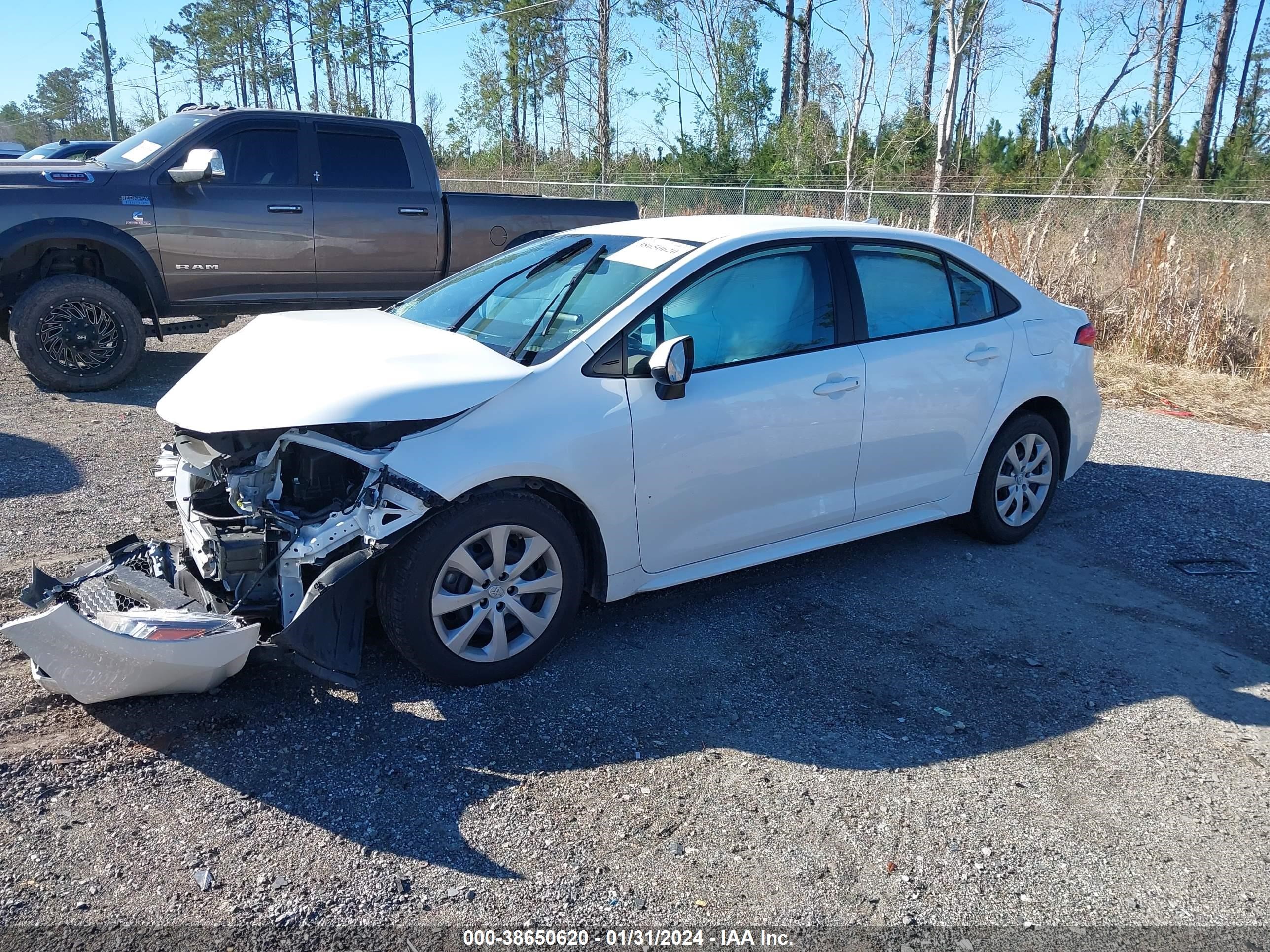 Photo 1 VIN: 5YFEPMAE3NP369516 - TOYOTA COROLLA 