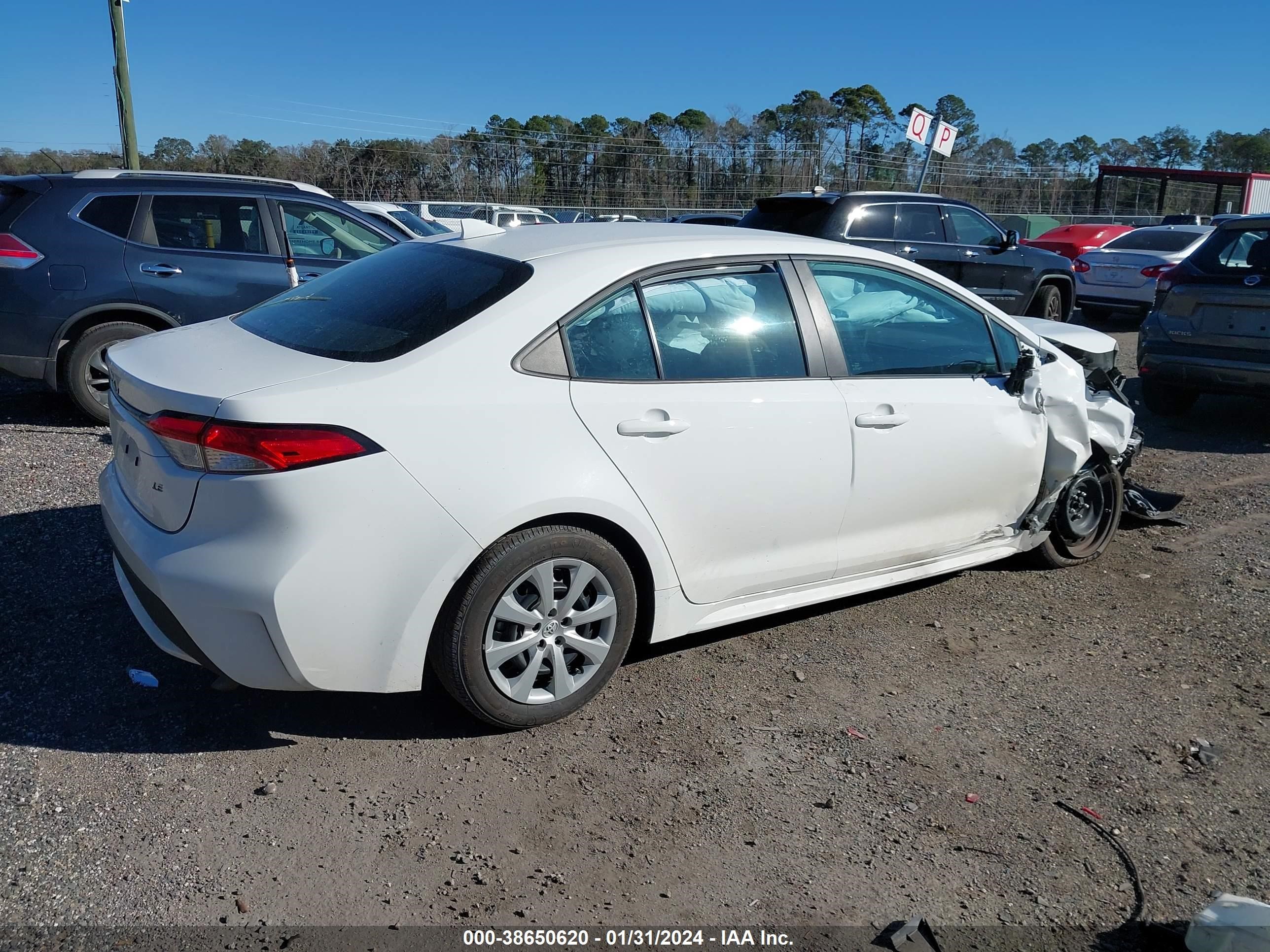 Photo 3 VIN: 5YFEPMAE3NP369516 - TOYOTA COROLLA 