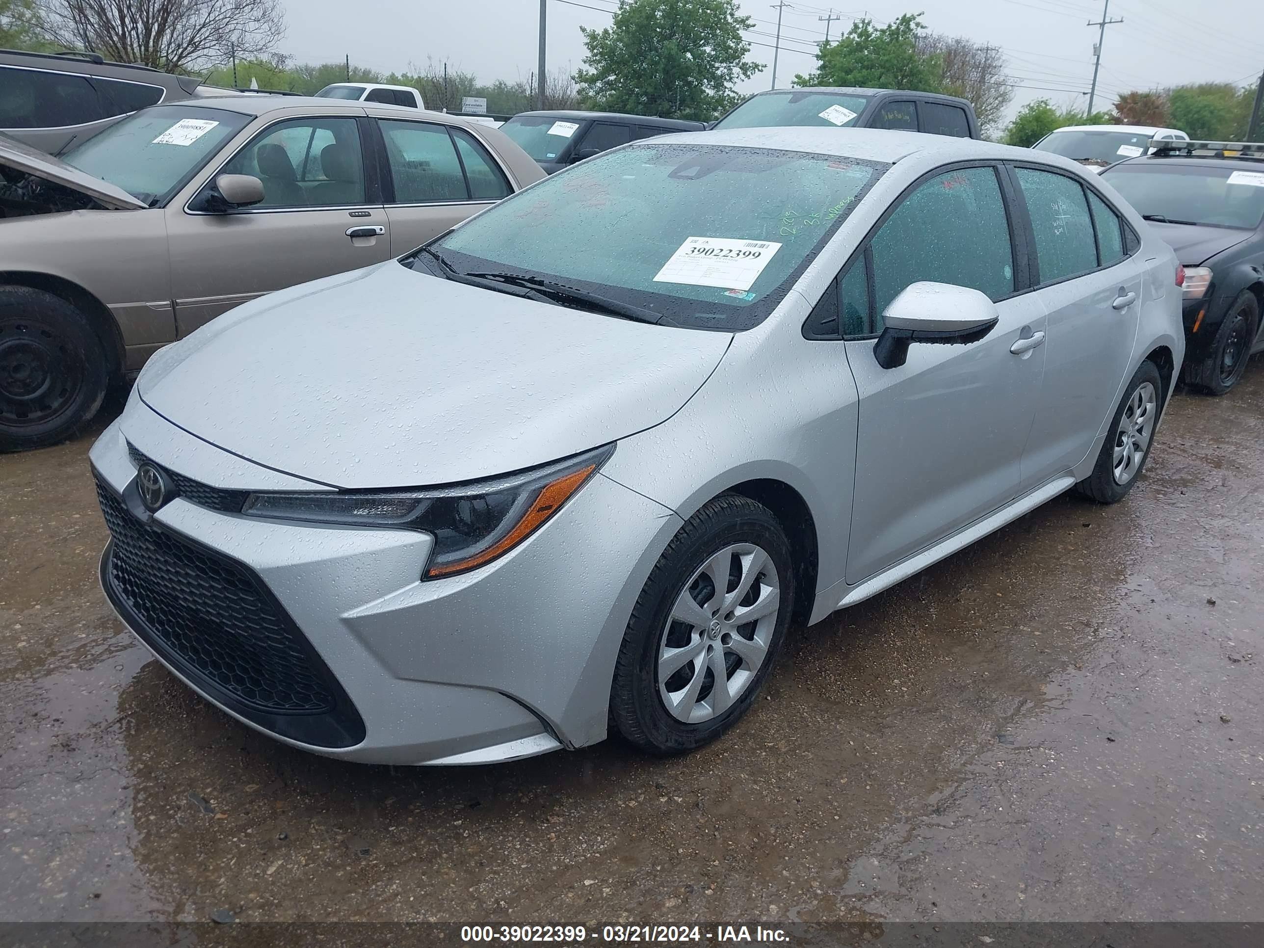 Photo 1 VIN: 5YFEPMAE4MP215296 - TOYOTA COROLLA 