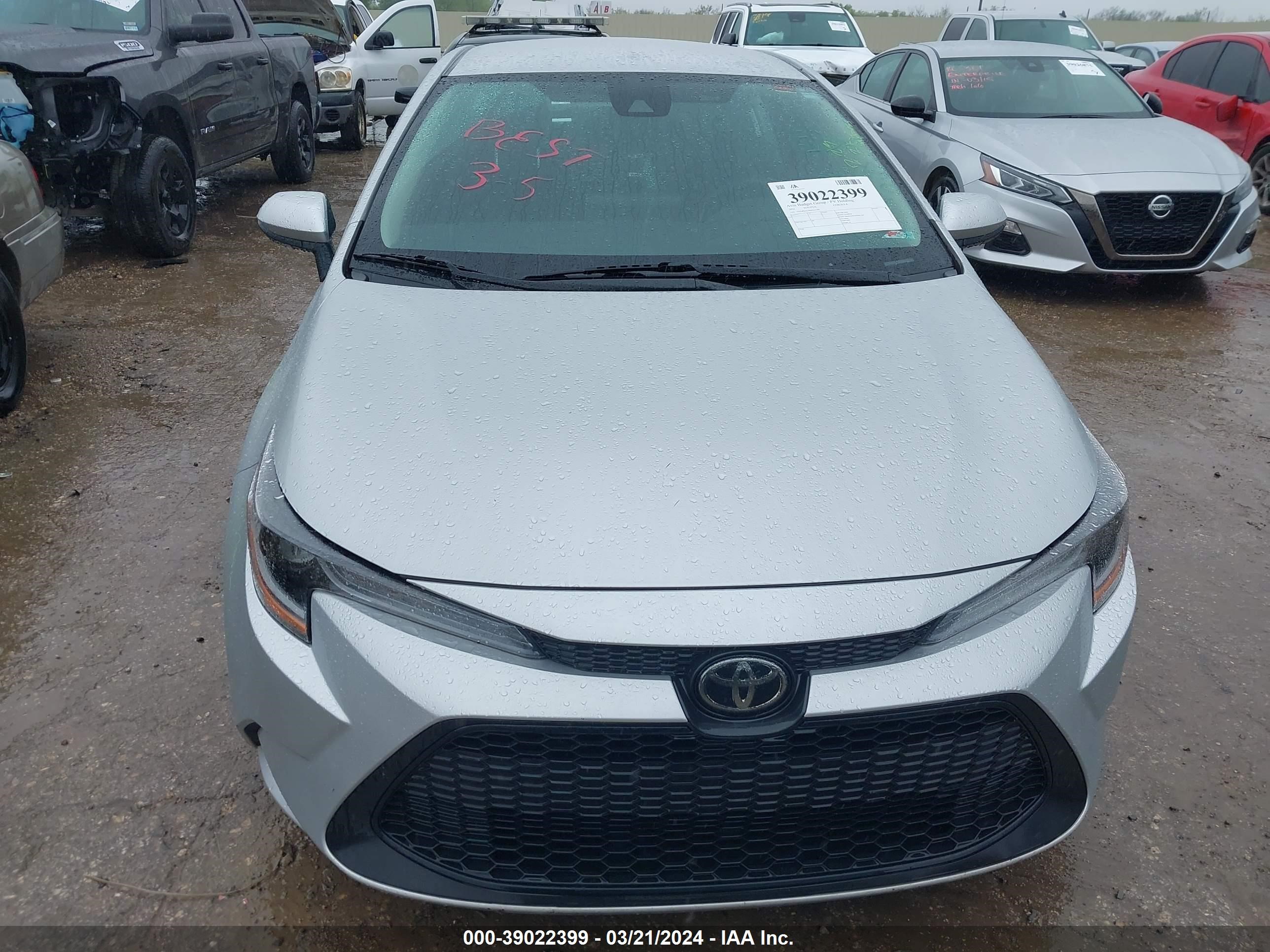 Photo 11 VIN: 5YFEPMAE4MP215296 - TOYOTA COROLLA 