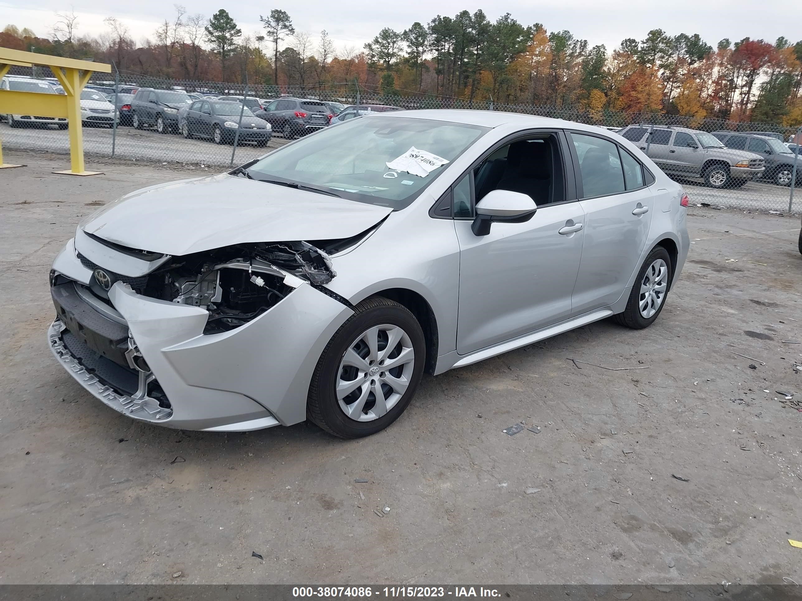 Photo 1 VIN: 5YFEPMAE4NP351848 - TOYOTA COROLLA 