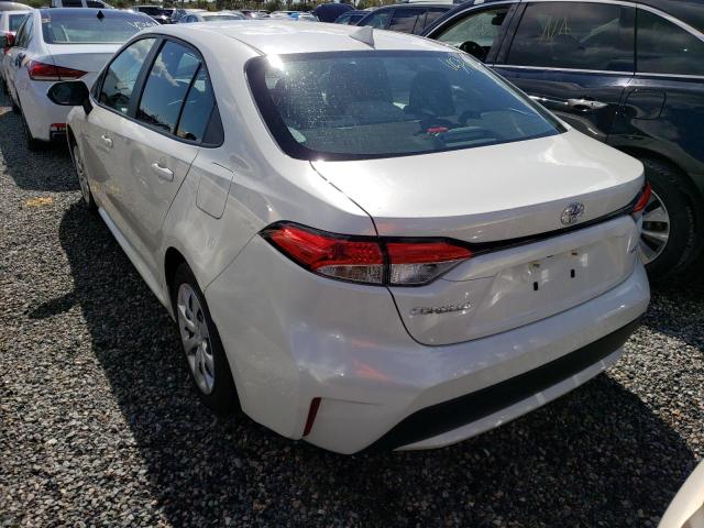 Photo 2 VIN: 5YFEPMAE5MP184186 - TOYOTA COROLLA LE 