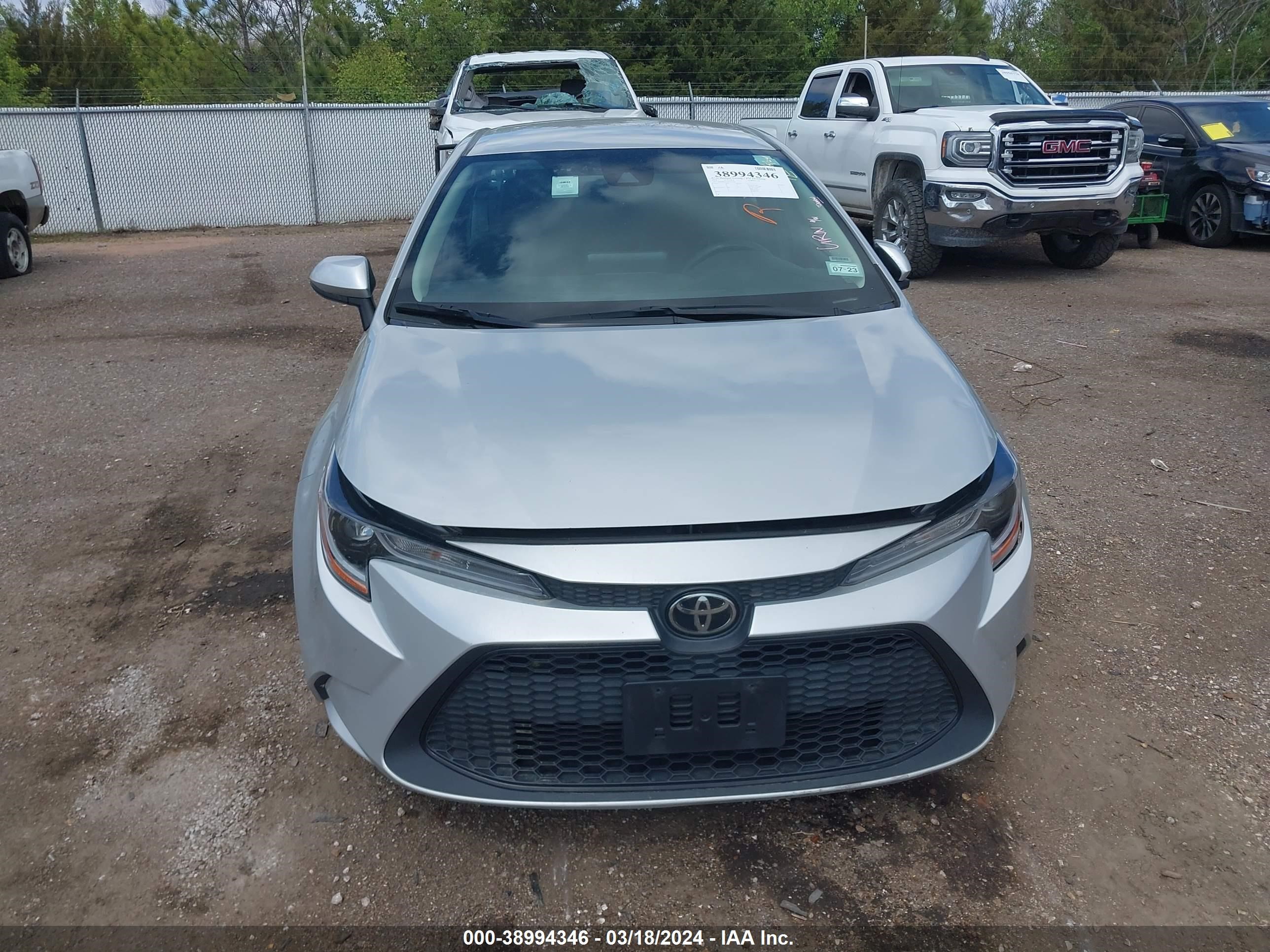 Photo 11 VIN: 5YFEPMAE5NP275296 - TOYOTA COROLLA 