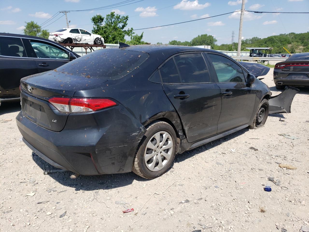 Photo 2 VIN: 5YFEPMAE5NP307387 - TOYOTA COROLLA 