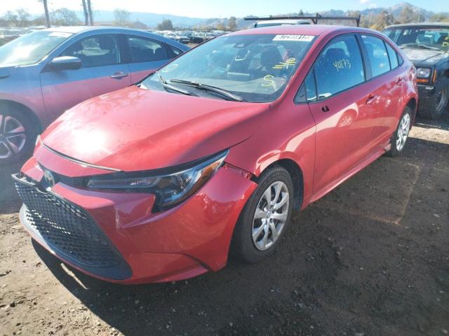 Photo 1 VIN: 5YFEPMAE6MP217874 - TOYOTA COROLLA LE 