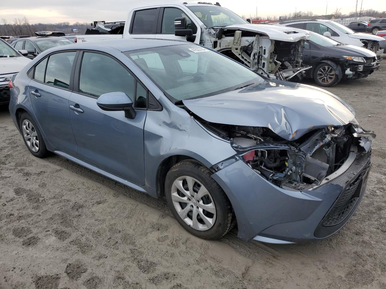 Photo 3 VIN: 5YFEPMAE7NP346787 - TOYOTA COROLLA 