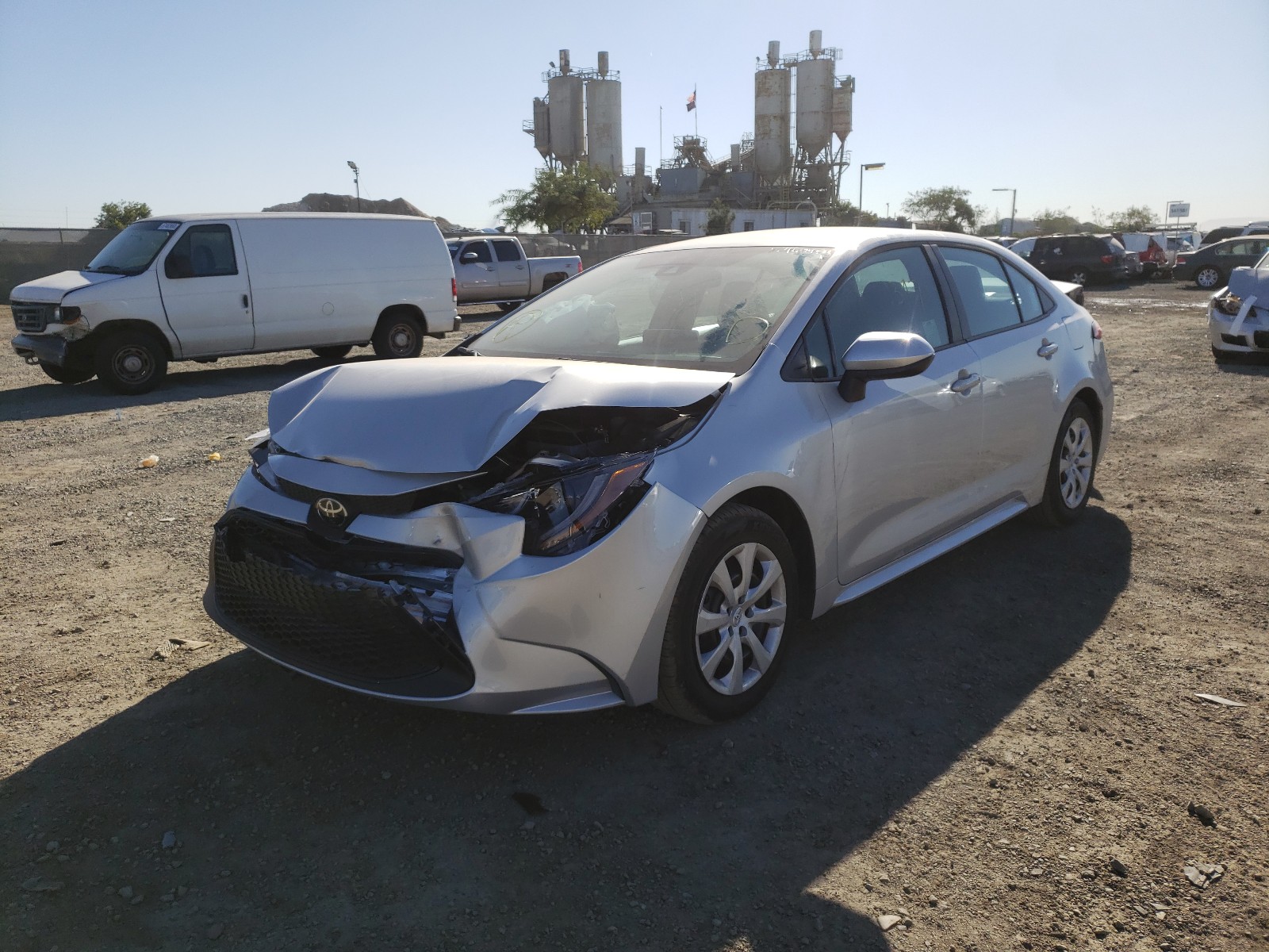 Photo 1 VIN: 5YFEPMAE8MP169567 - TOYOTA COROLLA LE 