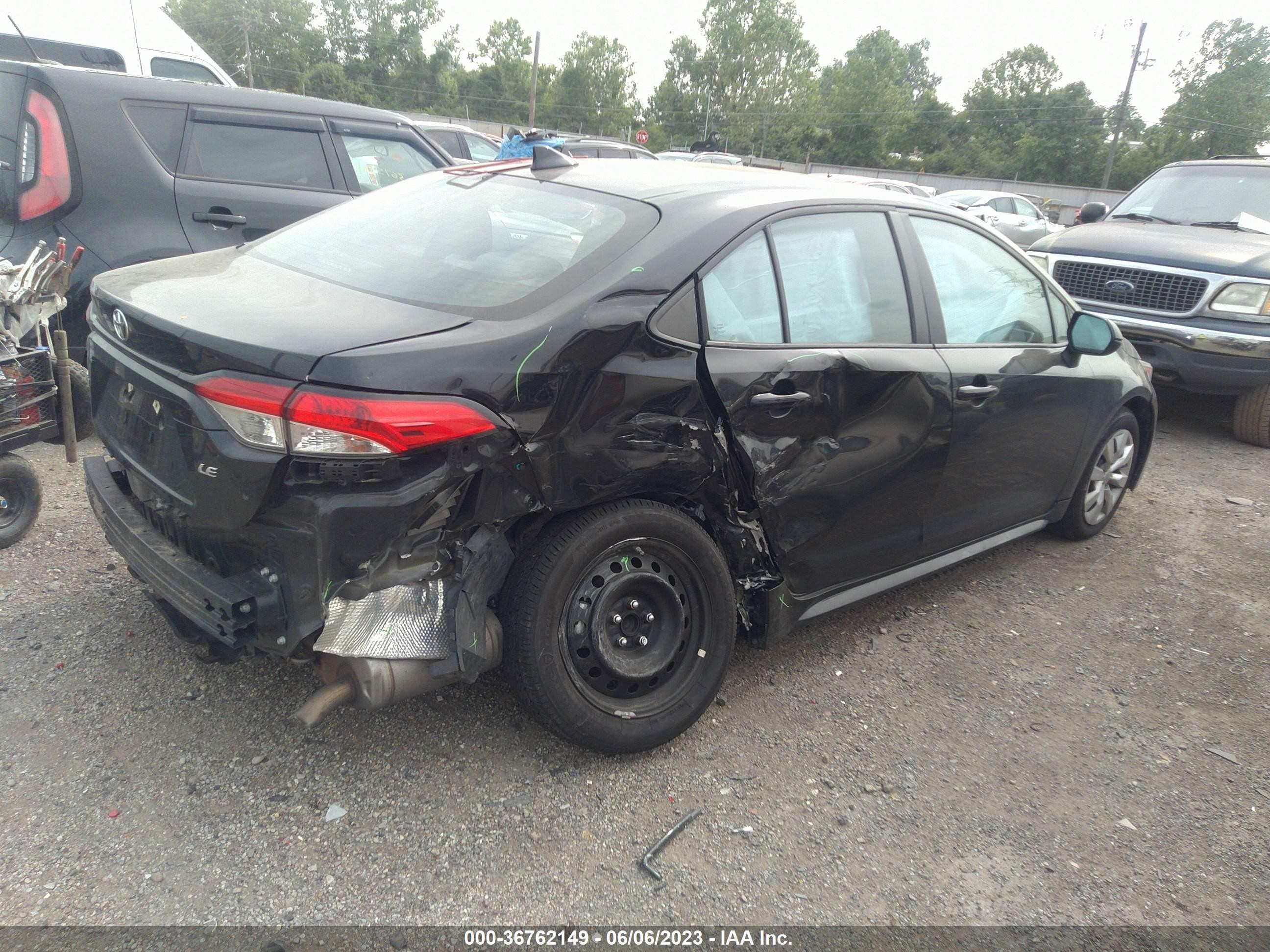 Photo 3 VIN: 5YFEPMAE8MP236054 - TOYOTA COROLLA 