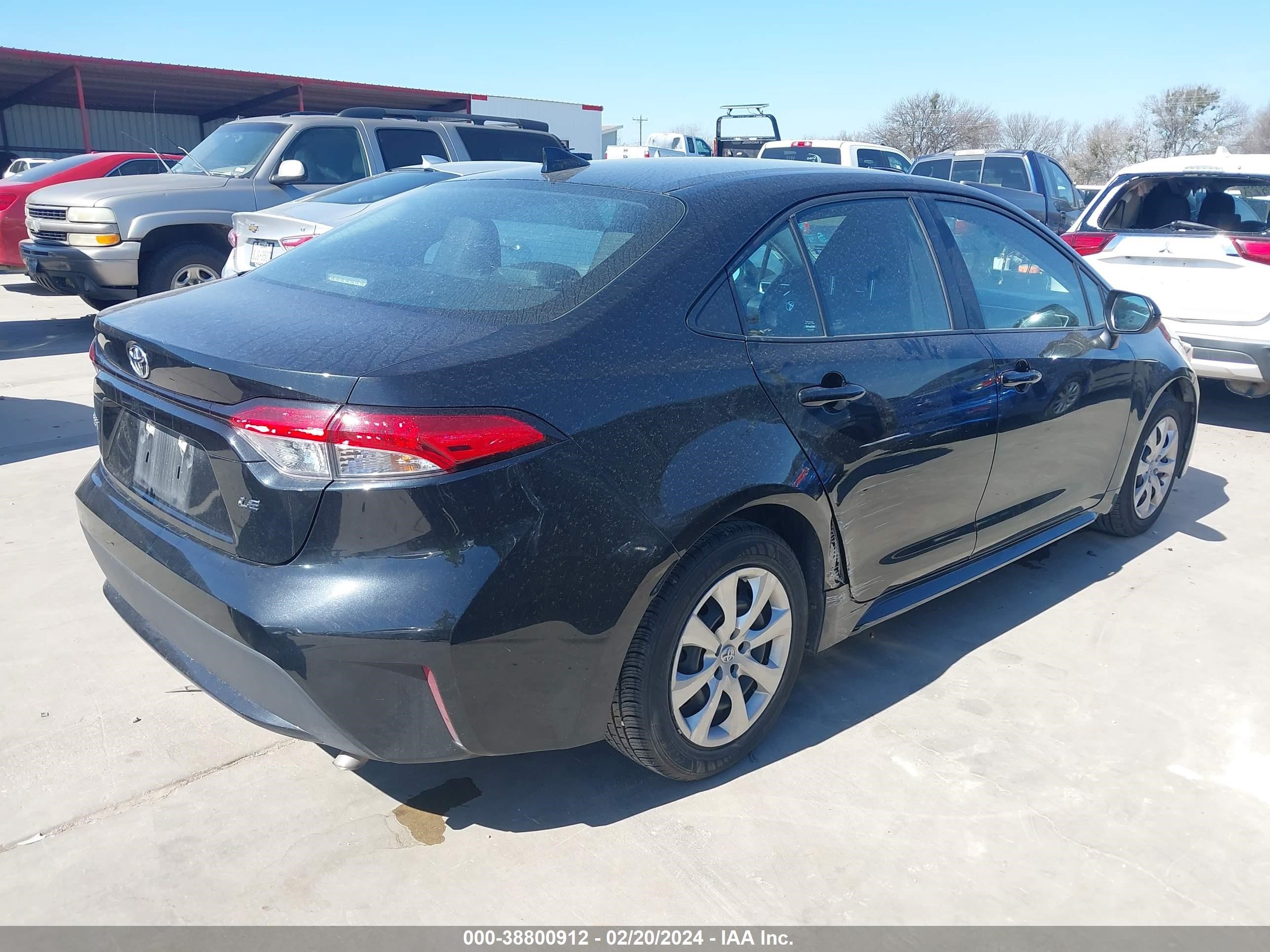 Photo 3 VIN: 5YFEPMAE8NP341601 - TOYOTA COROLLA 