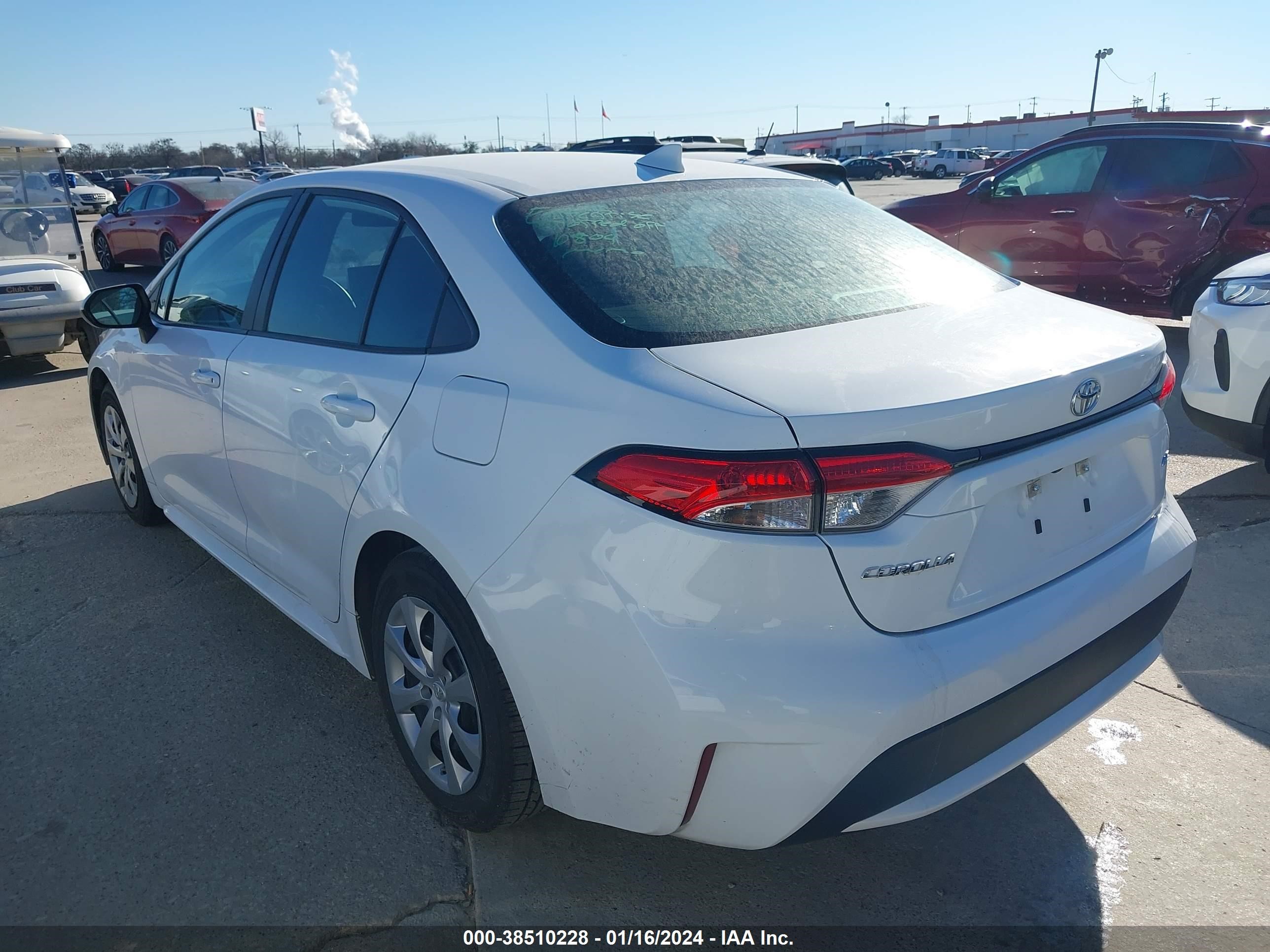 Photo 2 VIN: 5YFEPMAE9MP182781 - TOYOTA COROLLA 