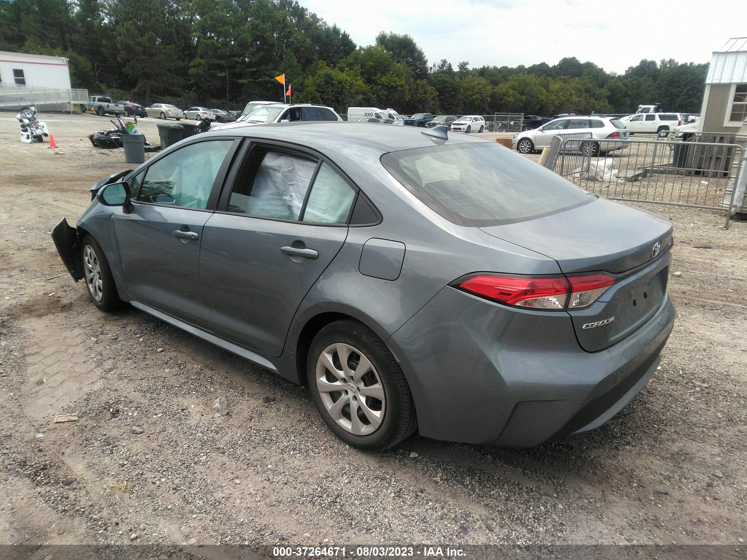 Photo 2 VIN: 5YFEPMAE9NP307943 - TOYOTA COROLLA 