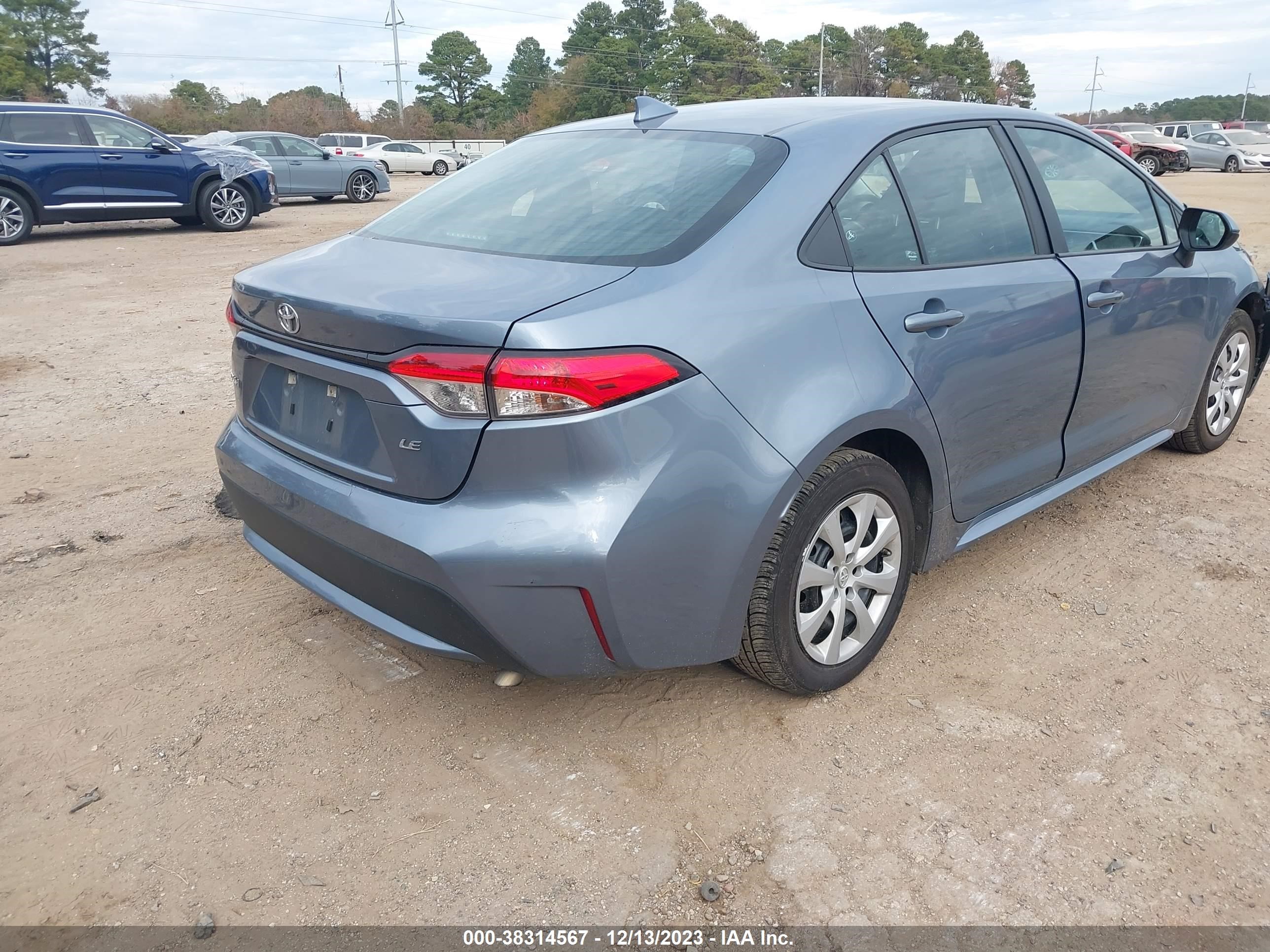 Photo 3 VIN: 5YFEPMAEXNP367326 - TOYOTA COROLLA 