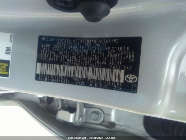 Photo 8 VIN: 5YFEPRAE1LP026441 - TOYOTA COROLLA 