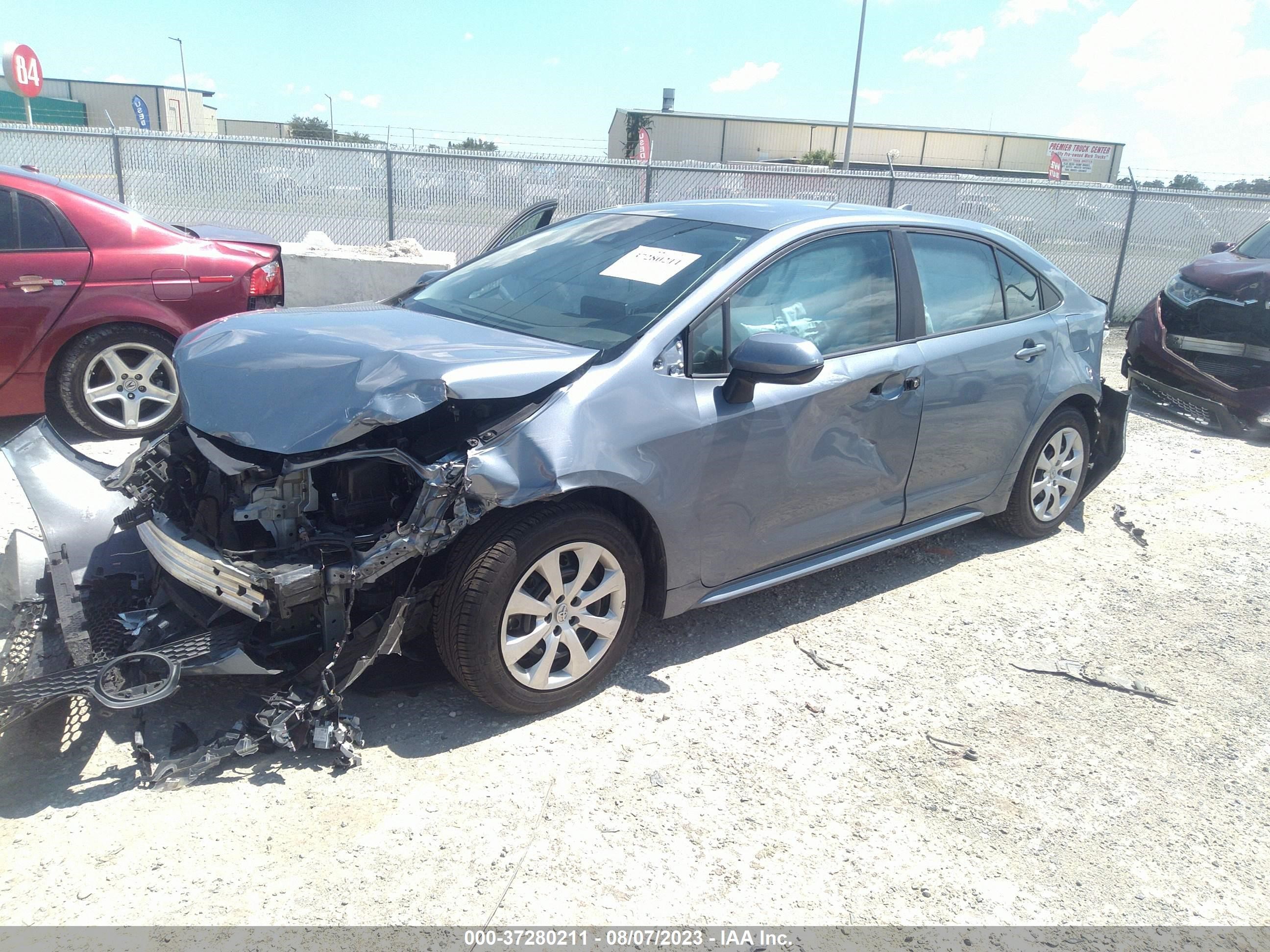 Photo 1 VIN: 5YFEPRAE1LP093637 - TOYOTA COROLLA 