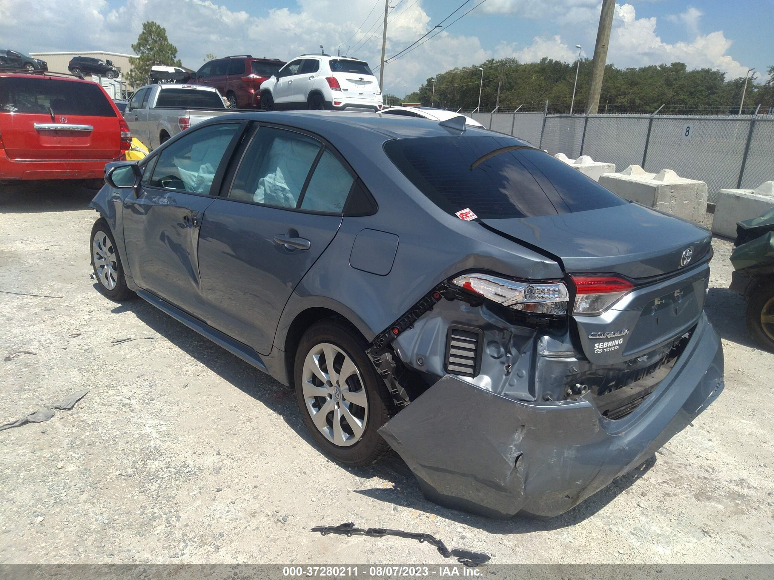 Photo 2 VIN: 5YFEPRAE1LP093637 - TOYOTA COROLLA 