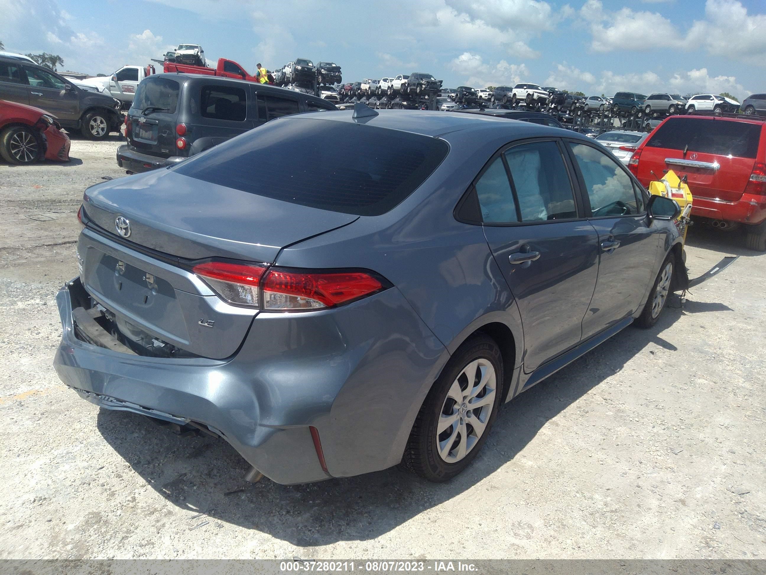 Photo 3 VIN: 5YFEPRAE1LP093637 - TOYOTA COROLLA 