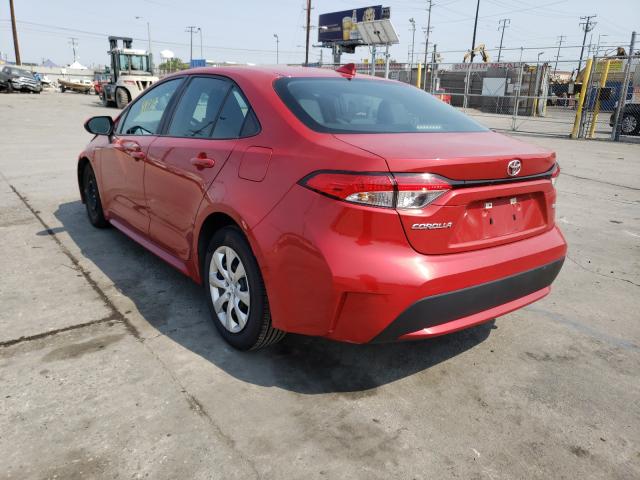 Photo 2 VIN: 5YFEPRAE2LP017666 - TOYOTA COROLLA LE 