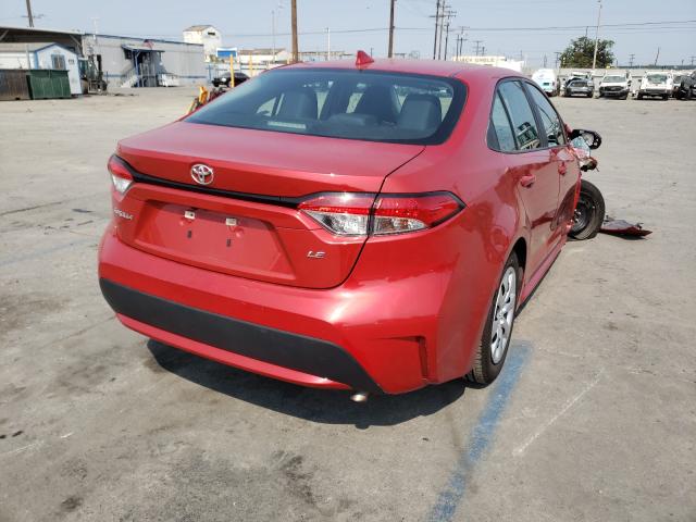 Photo 3 VIN: 5YFEPRAE2LP017666 - TOYOTA COROLLA LE 