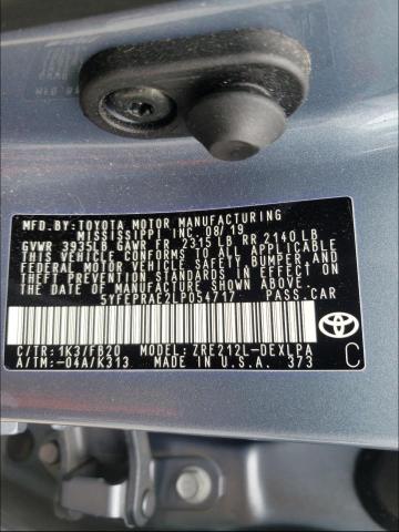 Photo 9 VIN: 5YFEPRAE2LP054717 - TOYOTA COROLLA LE 