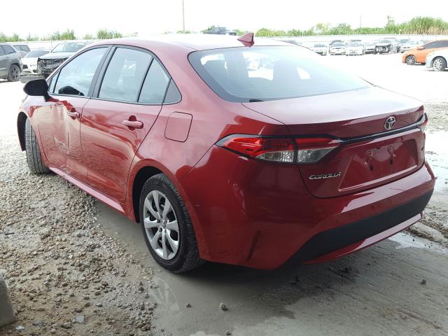 Photo 2 VIN: 5YFEPRAE3LP076659 - TOYOTA COROLLA LE 