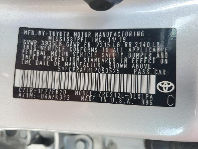 Photo 11 VIN: 5YFEPRAE8LP090525 - TOYOTA COROLLA 