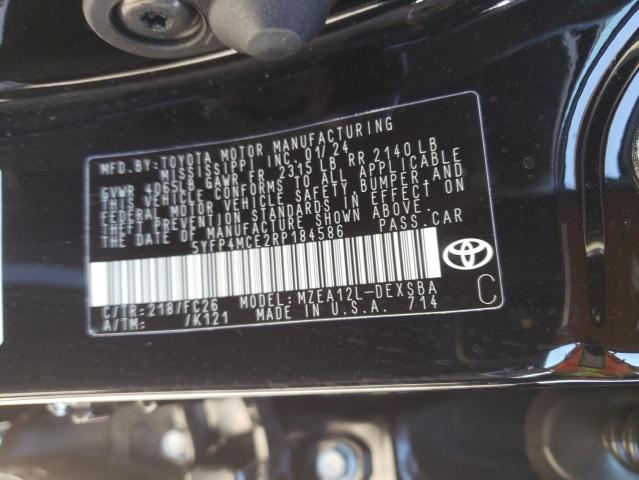 Photo 11 VIN: 5YFP4MCE2RP184586 - TOYOTA COROLLA SE 