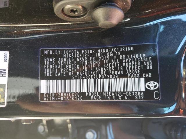 Photo 9 VIN: 5YFP4RCE7LP012039 - TOYOTA COROLLA SE 