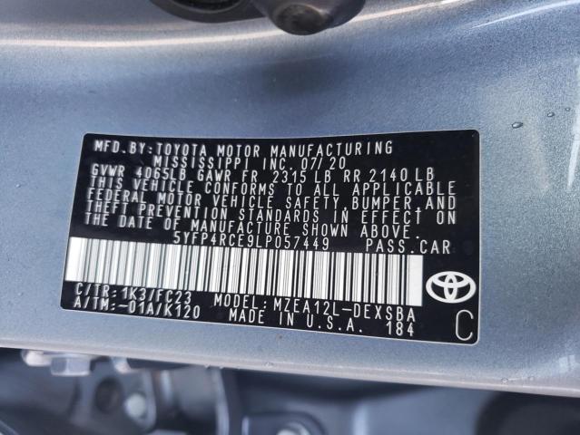 Photo 11 VIN: 5YFP4RCE9LP057449 - TOYOTA COROLLA SE 