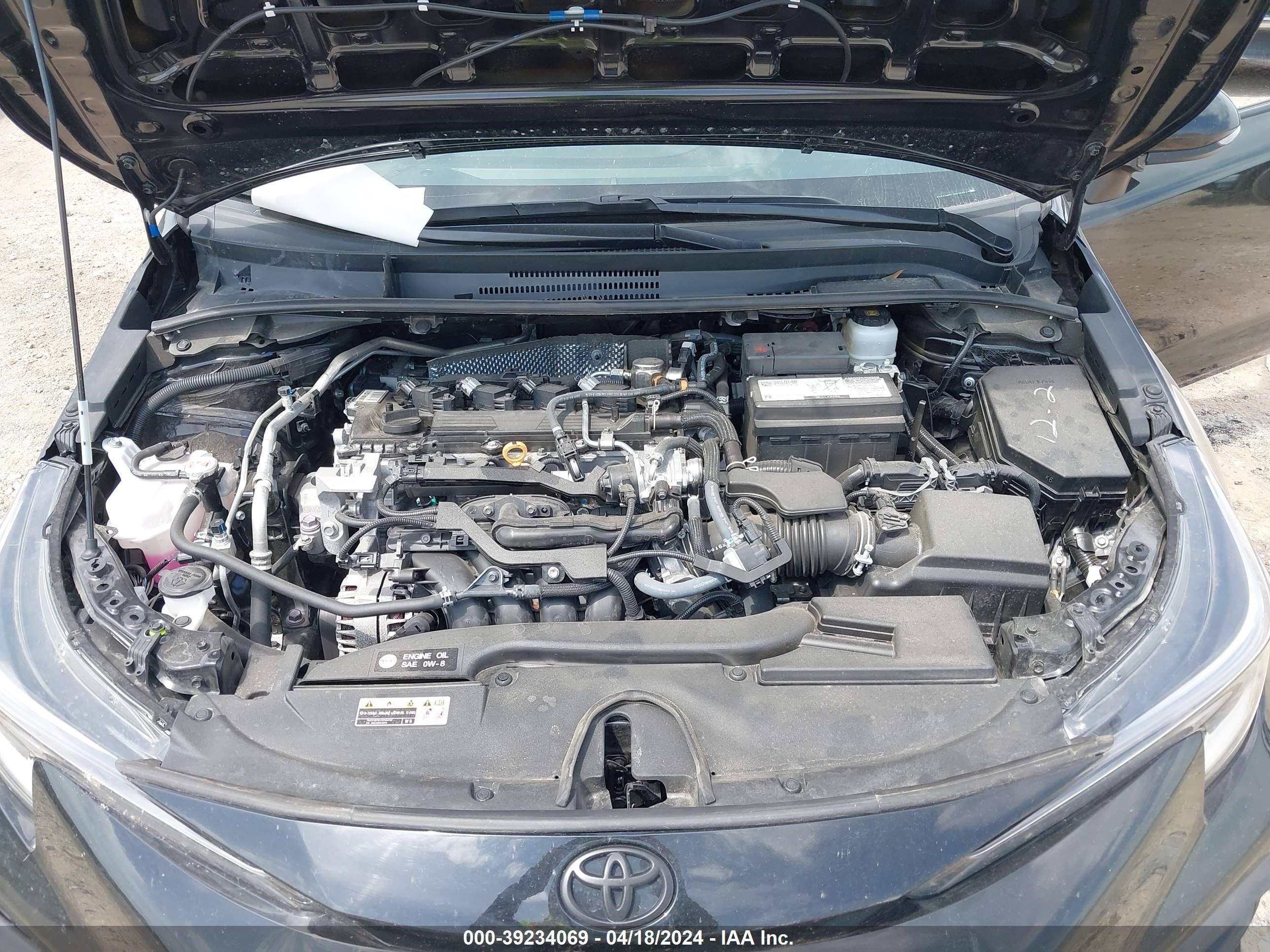 Photo 9 VIN: 5YFS4MCE4PP158742 - TOYOTA COROLLA 