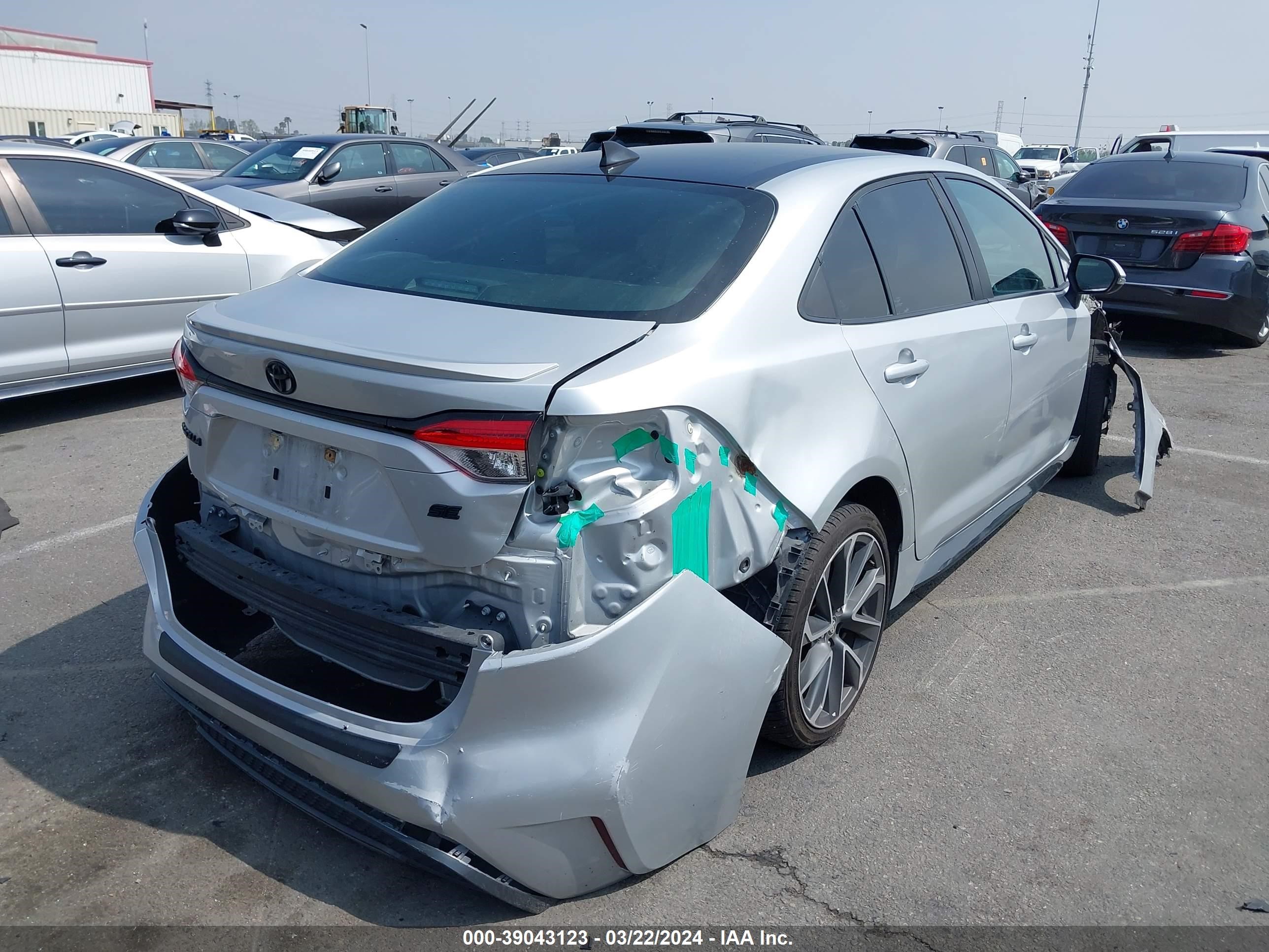 Photo 3 VIN: 5YFS4MCE5MP072951 - TOYOTA COROLLA 