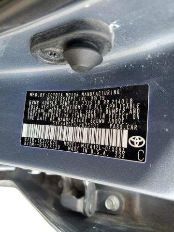 Photo 9 VIN: 5YFS4RCE4LP025101 - TOYOTA COROLLA SE 