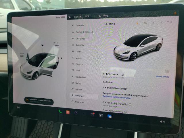 Photo 7 VIN: 5YJ3E1EA0JF006387 - TESLA MODEL 3 