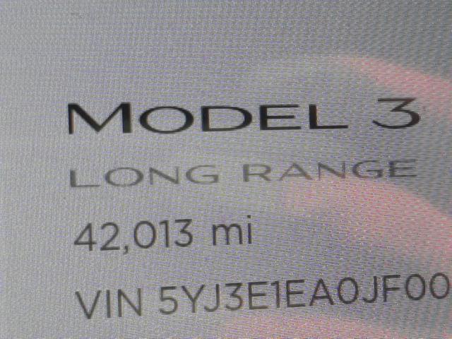 Photo 7 VIN: 5YJ3E1EA0JF008737 - TESLA MODEL 3 