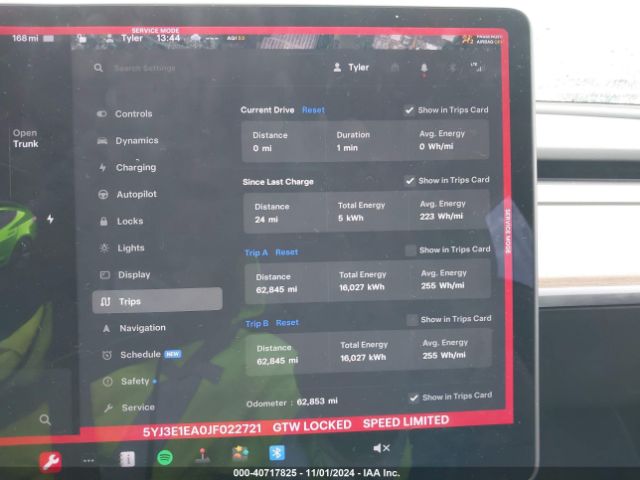 Photo 6 VIN: 5YJ3E1EA0JF022721 - TESLA MODEL 3 