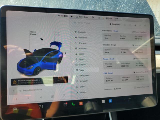 Photo 8 VIN: 5YJ3E1EA0JF052155 - TESLA MODEL 3 