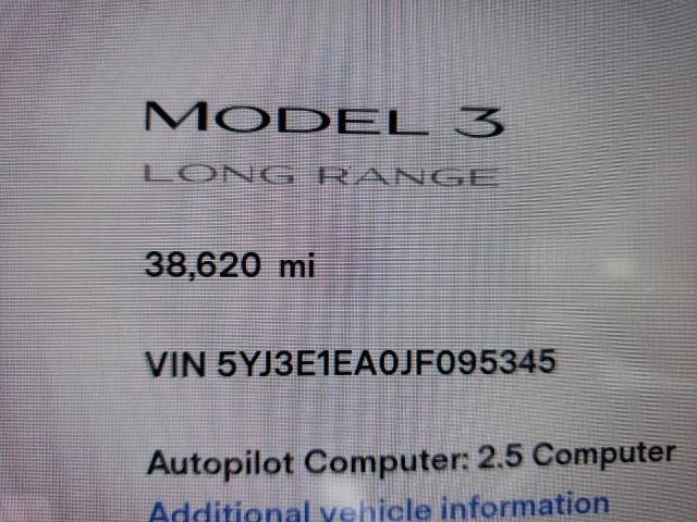 Photo 7 VIN: 5YJ3E1EA0JF095345 - TESLA MODEL 3 