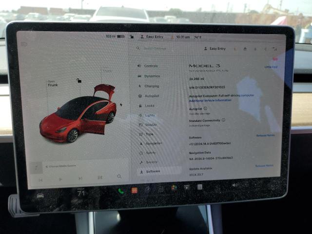 Photo 8 VIN: 5YJ3E1EA0KF301023 - TESLA MODEL 3 