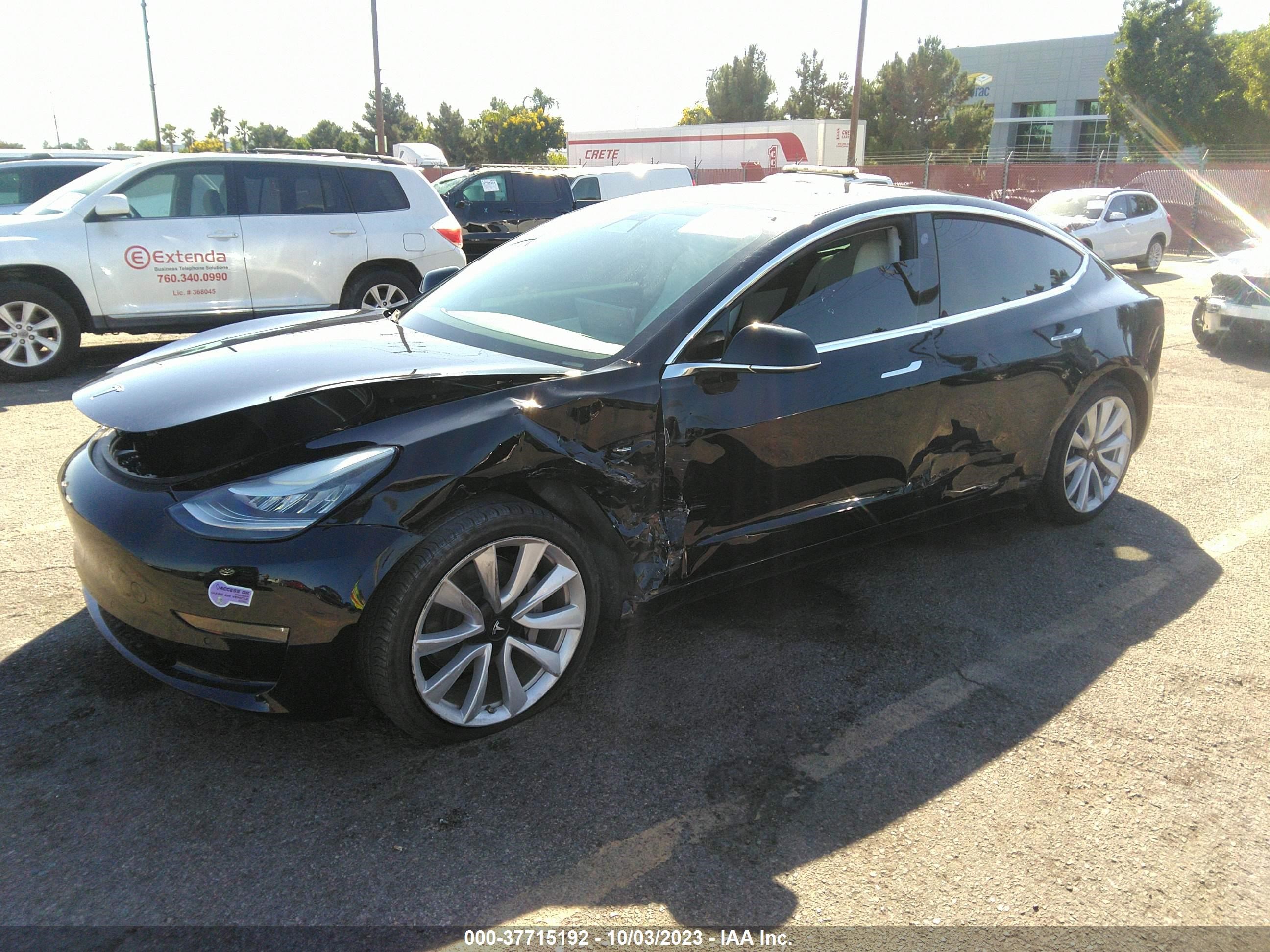 Photo 1 VIN: 5YJ3E1EA0KF312653 - TESLA MODEL 3 