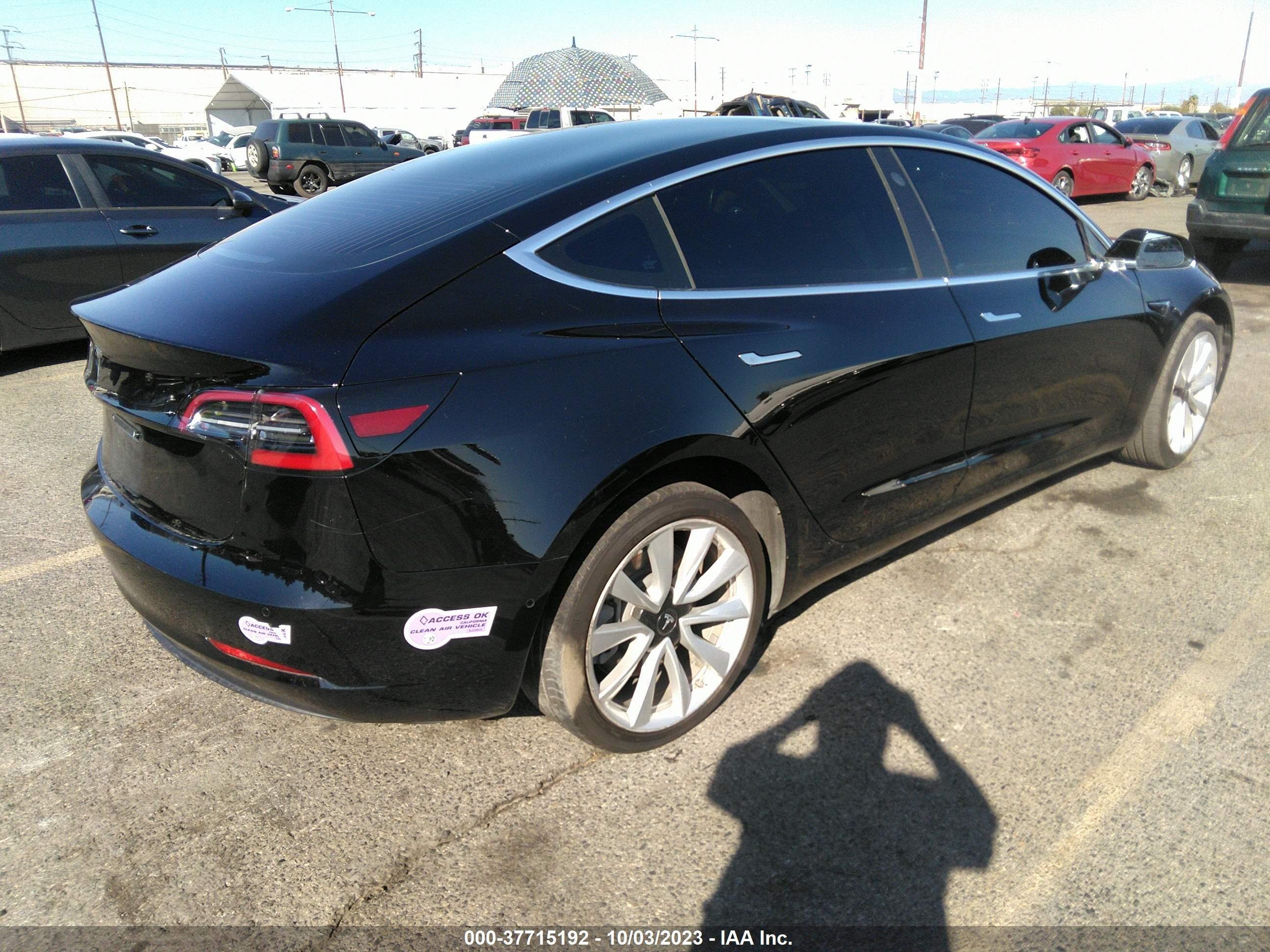 Photo 3 VIN: 5YJ3E1EA0KF312653 - TESLA MODEL 3 