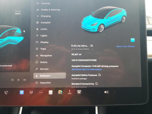 Photo 8 VIN: 5YJ3E1EA0KF317626 - TESLA MODEL 3 