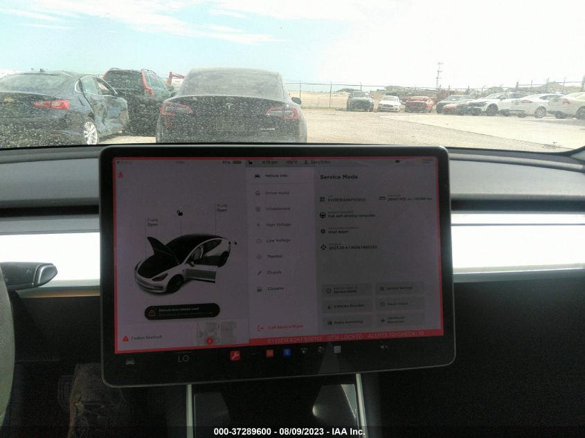 Photo 16 VIN: 5YJ3E1EA0KF509113 - TESLA MODEL 3 