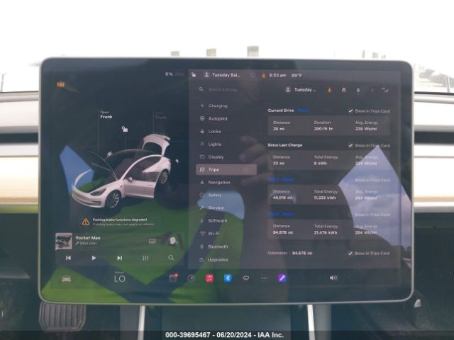 Photo 6 VIN: 5YJ3E1EA0LF614350 - TESLA MODEL 3 