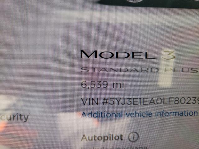 Photo 7 VIN: 5YJ3E1EA0LF802396 - TESLA MODEL 3 