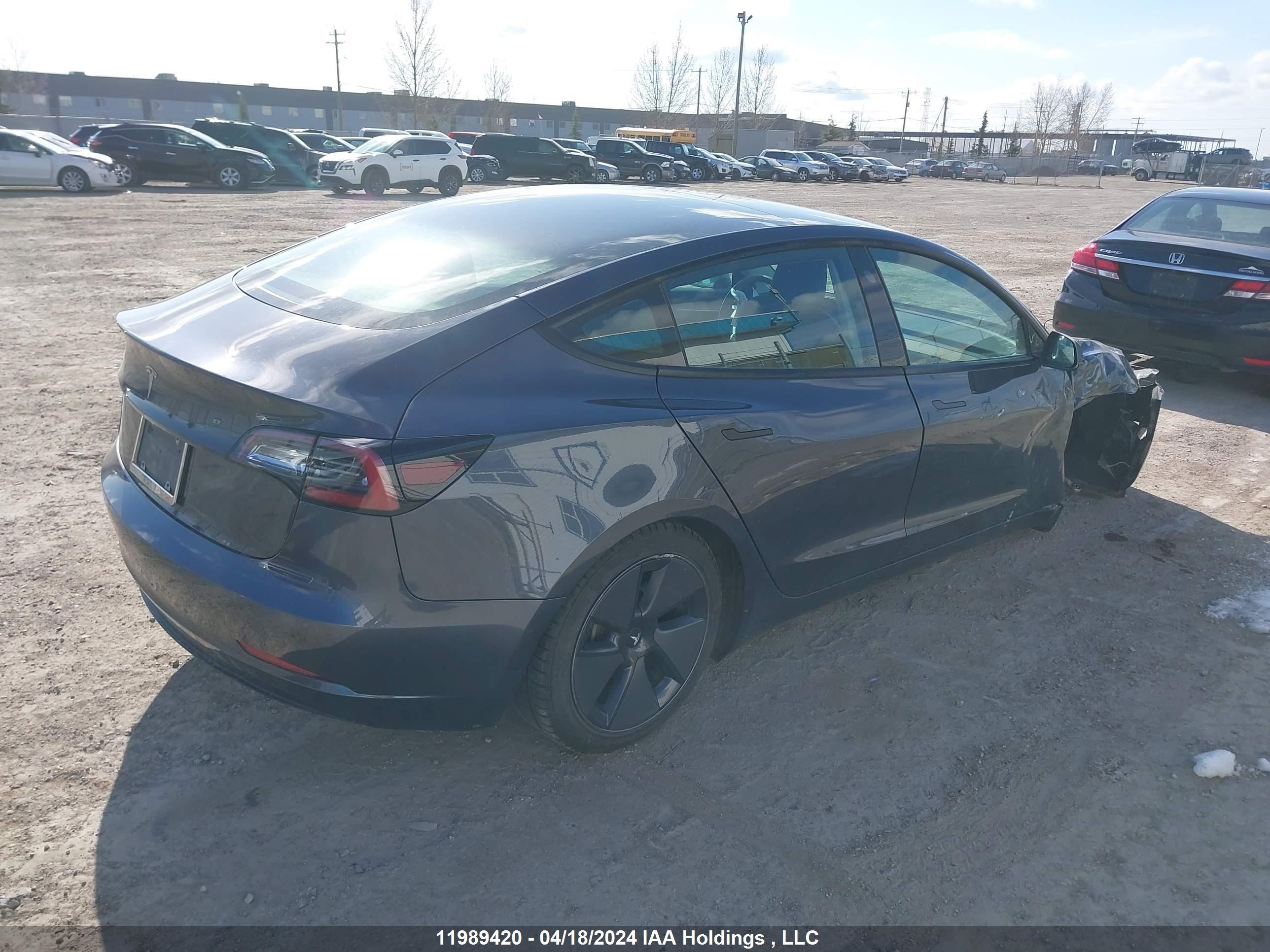 Photo 3 VIN: 5YJ3E1EA0MF015868 - TESLA MODEL 3 