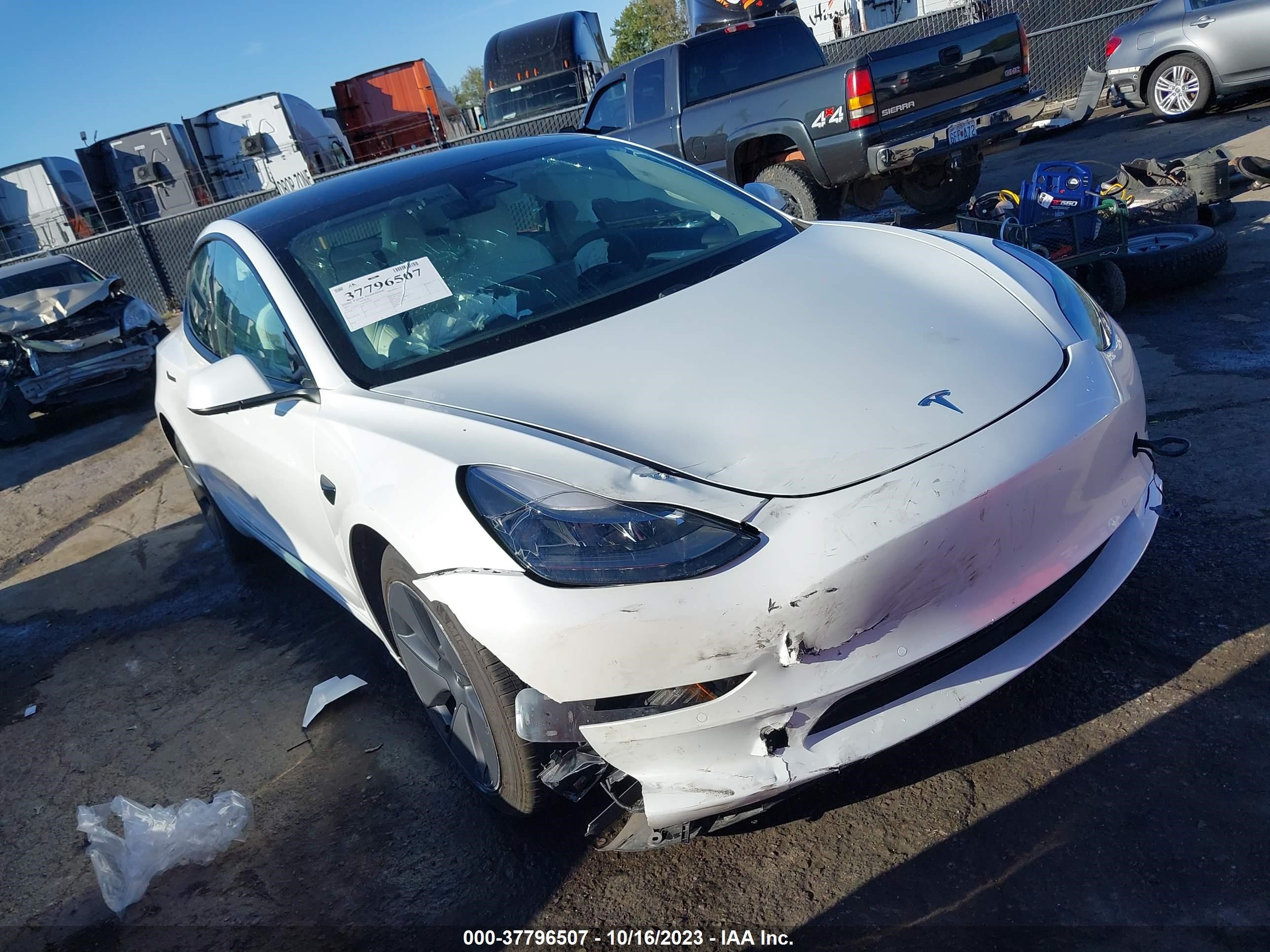 Photo 0 VIN: 5YJ3E1EA0MF060793 - TESLA MODEL 3 