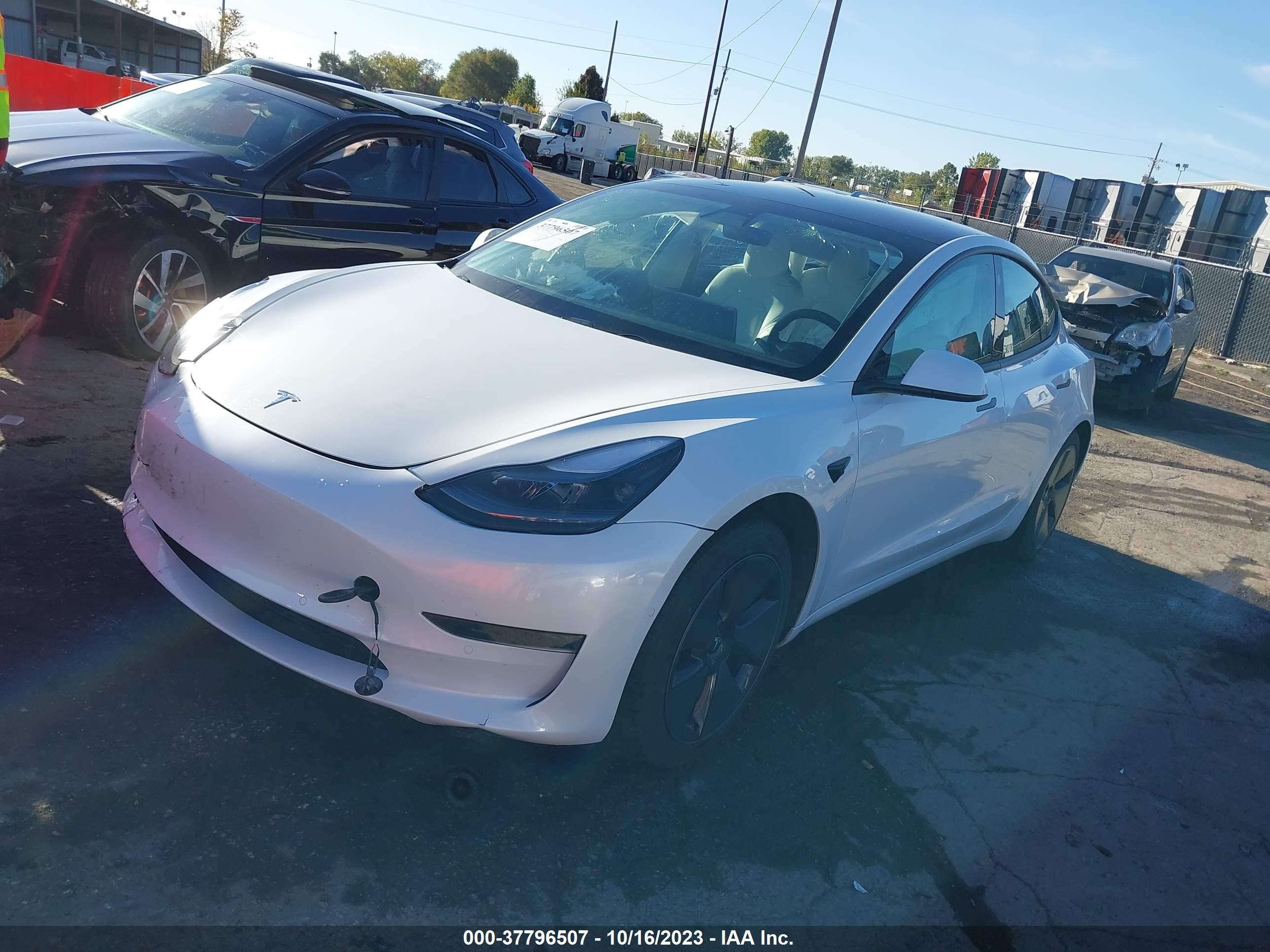 Photo 1 VIN: 5YJ3E1EA0MF060793 - TESLA MODEL 3 